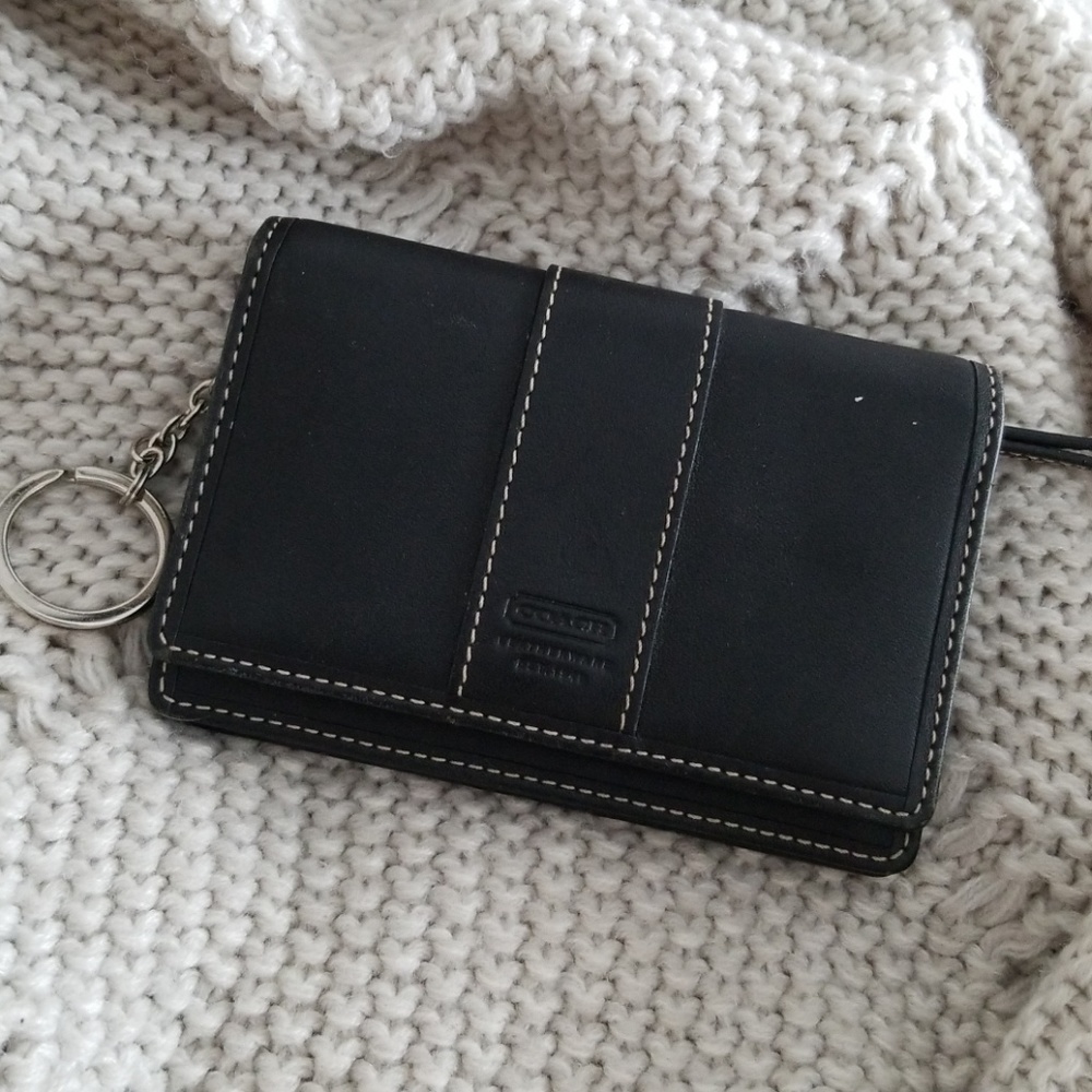 Black Coach Wallet